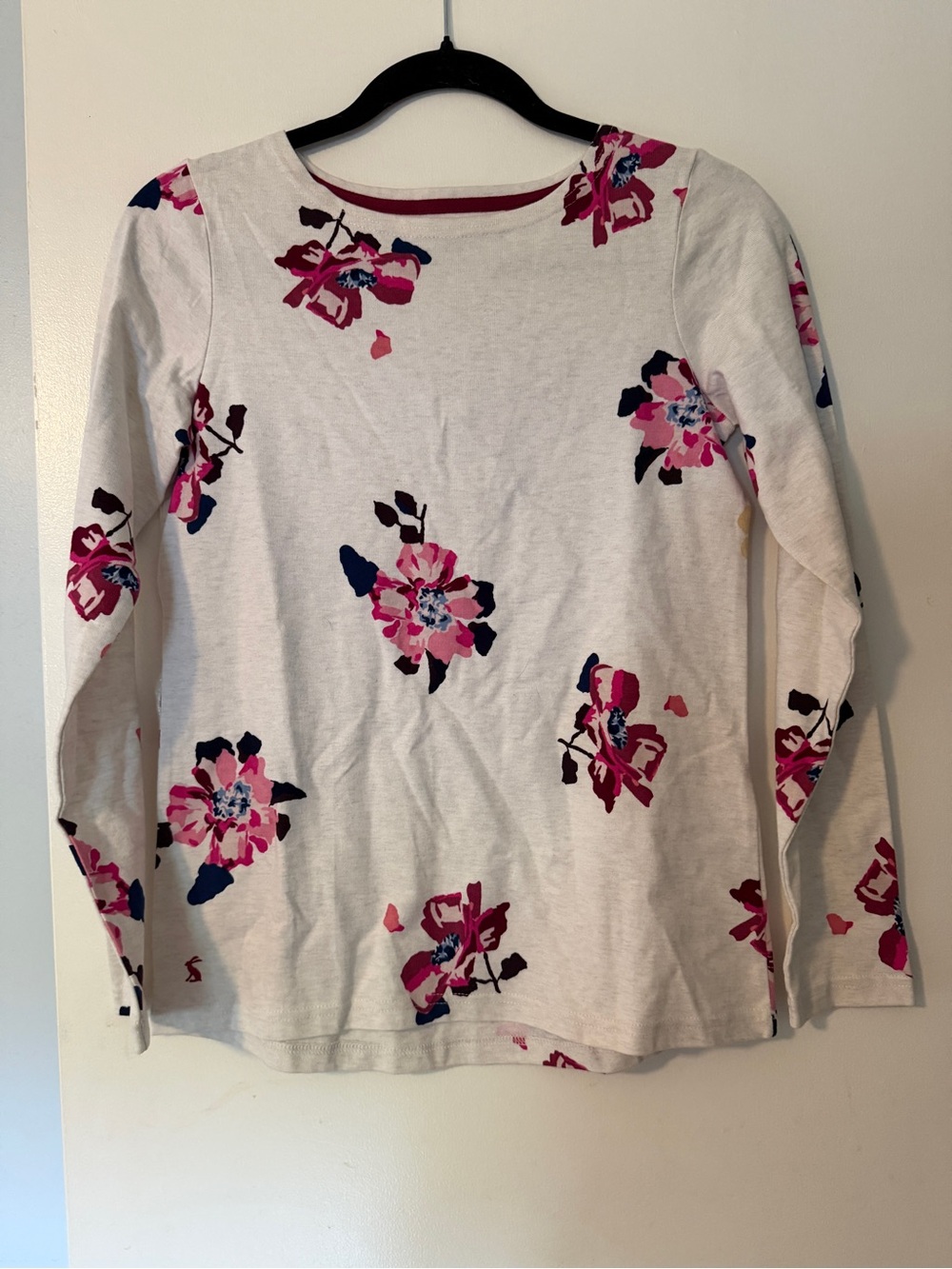 NWT Joules Harbour Print Floral Long-Sleeve Top, Size 2